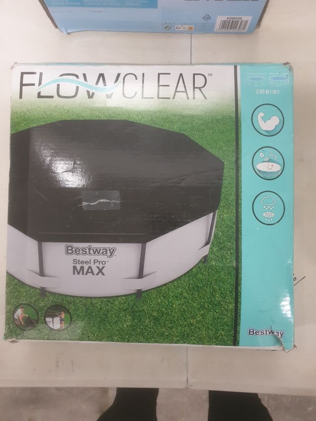 Cubre piscina circular 3,05m