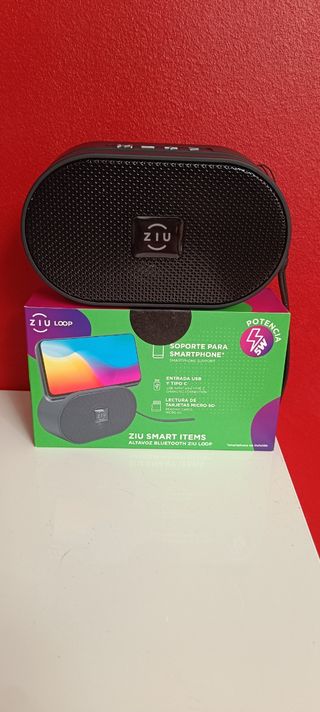 Altavoz bluetooth con soporte