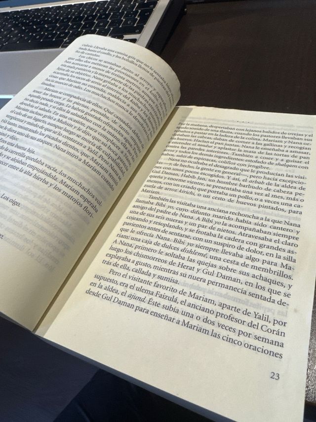 Libro MIL SOLES ESPLENDIDOS