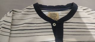 Polo marga larga Pull and Bear 