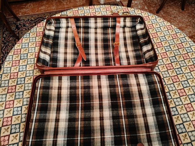 Valigia in vera pelle