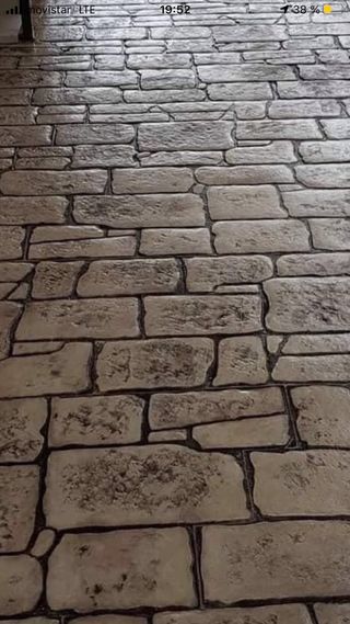 Hormigon impreso