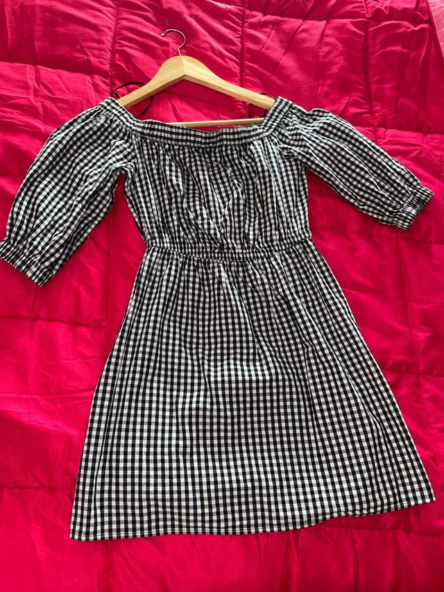 Vestido cuadros