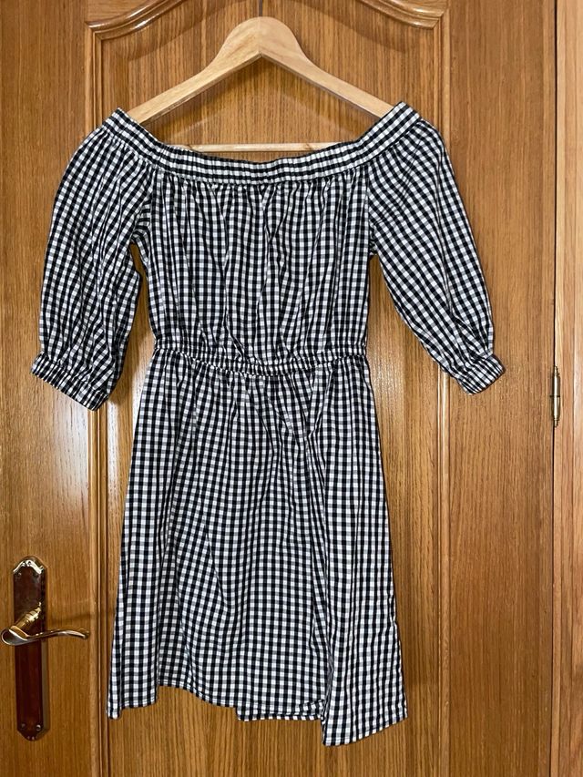 Vestido cuadros