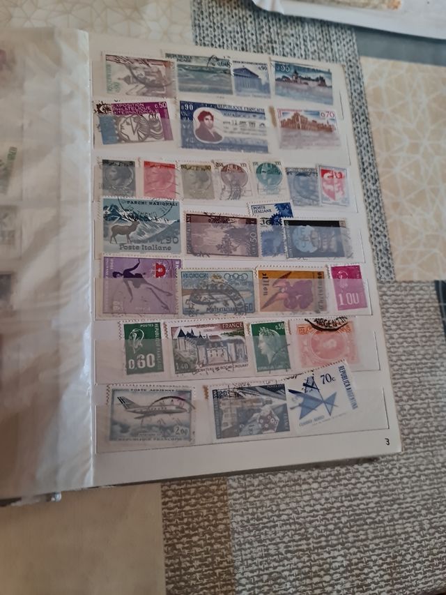 Colección de sellos años 50