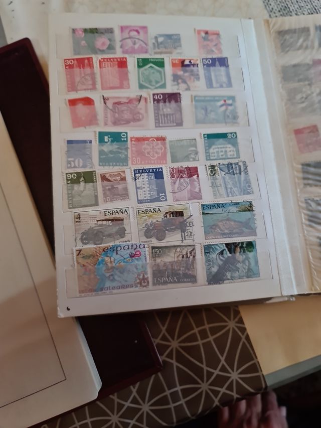 Colección de sellos años 50