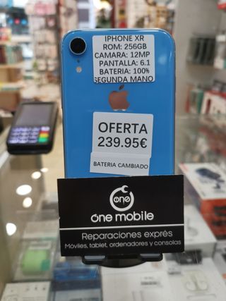 IPHONE XR 256GB BATERÍA 100