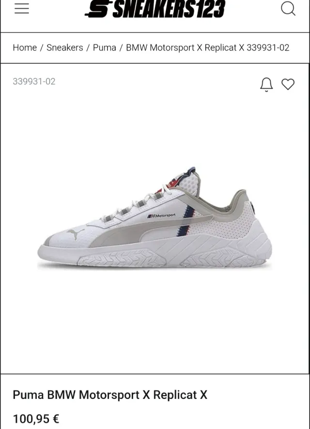 Zapatillas Puma BMW MMS Replicat X N44'5