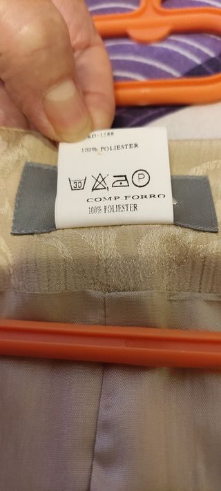 Traje chaqueta vestido mujer 3 piezas nuevo.