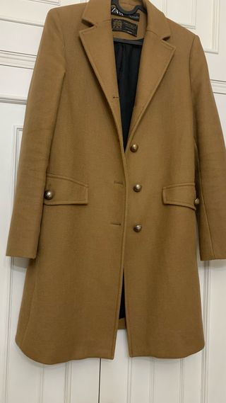 Abrigo lana Manteco Zara talla M
