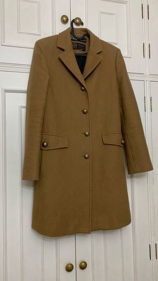 Abrigo lana Manteco Zara talla M