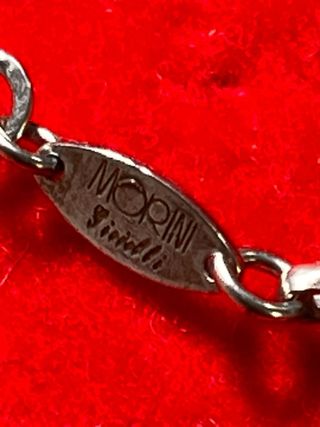 Collana pendente argento morini gioielli catenina