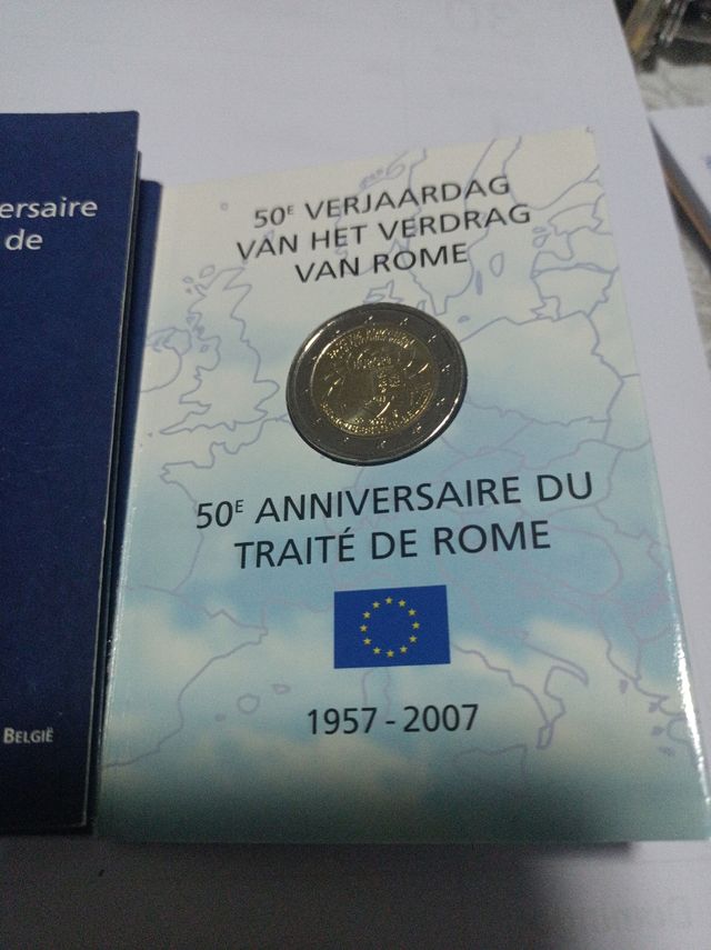 BELGICA 2 EUROS 2007 TRATADO