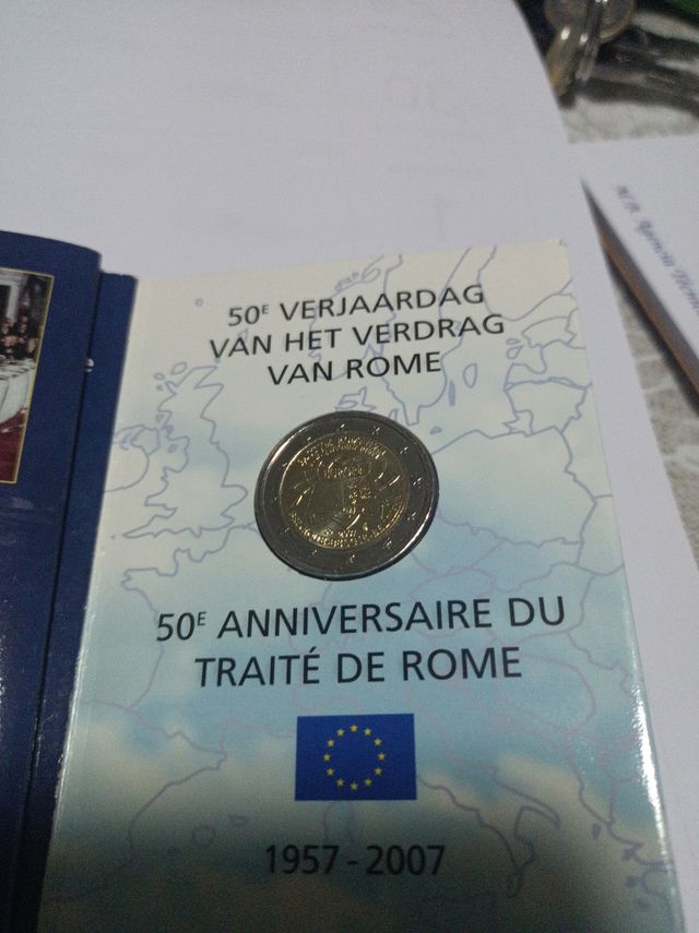 BELGICA 2 EUROS 2007 TRATADO