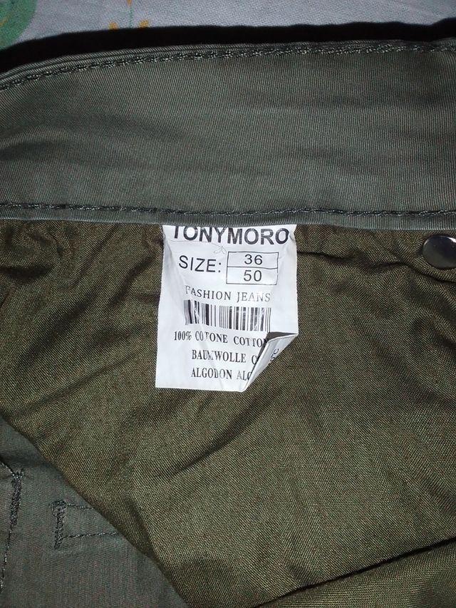 Pantaloni cargo uomo