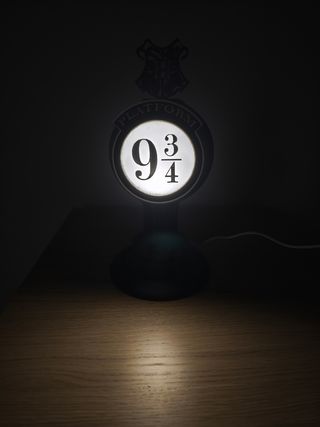 Lámpara mesilla noche Harry Potter anden 9 3/4