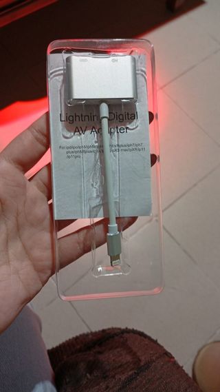 Adaptador para iPhone