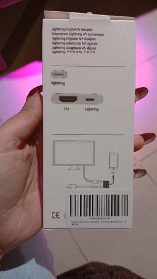 Adaptador para iPhone