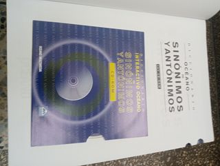 Diccionario océano sinónimos y antónimos