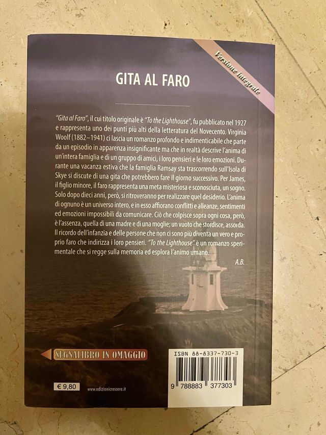 Gita al Faro.Virginia Woolf