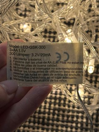 Luces de navidad