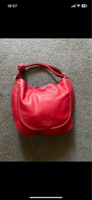 Borsa a spalla di pelle