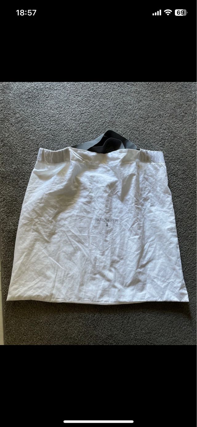 Borsa a spalla di pelle