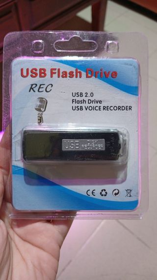 USB flash drive micrófono grabador de voz