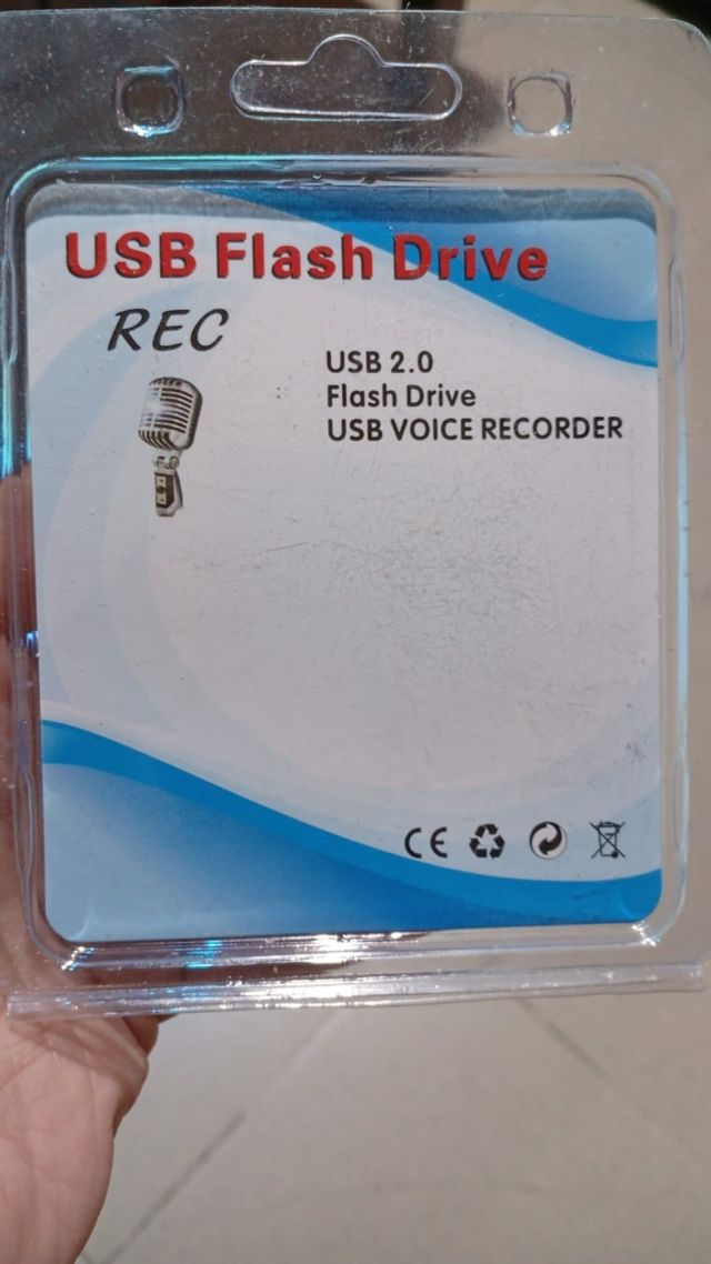 USB flash drive micrófono grabador de voz