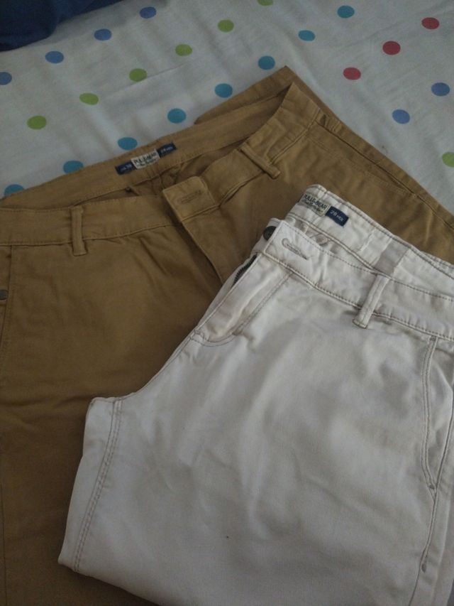 2 Pantalones talla m