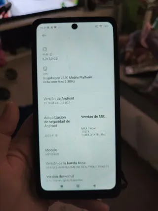 Móvil redmi note 10 pro