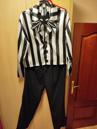 Traje  hombre de pesadilla en Navidad