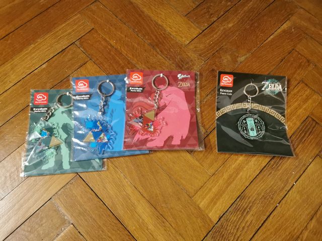 Conjunto llaveros Zelda