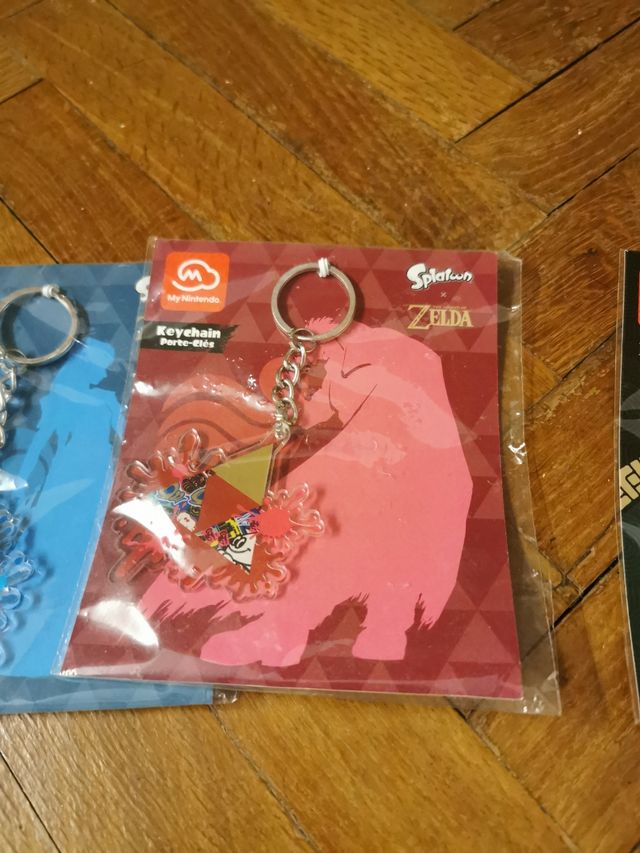 Conjunto llaveros Zelda