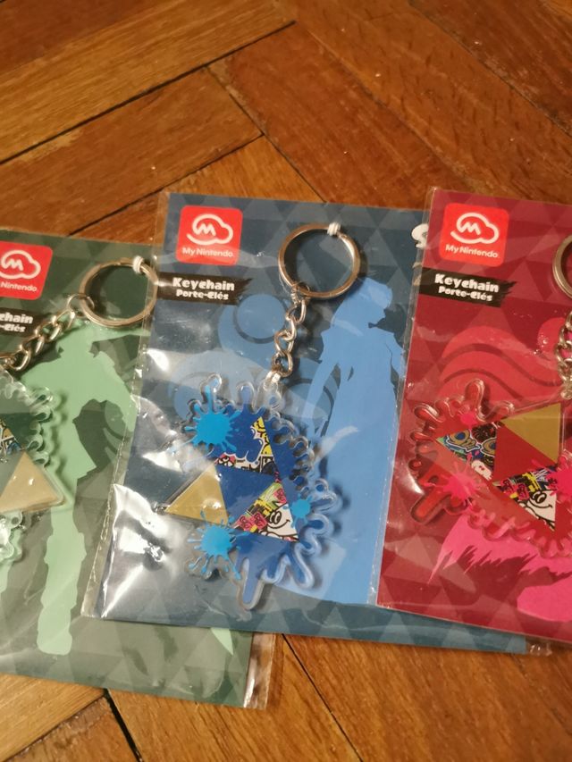 Conjunto llaveros Zelda