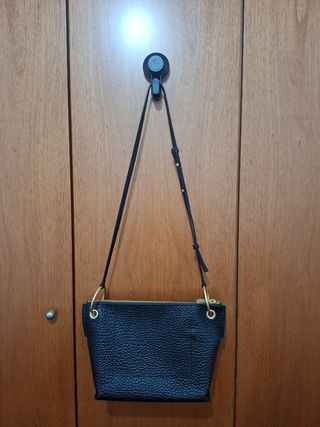 Bolso piel negro Bimba y Lola