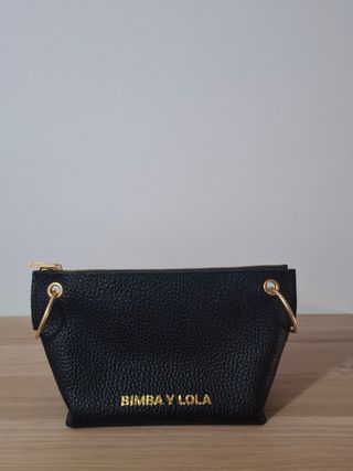 Bolso piel negro Bimba y Lola