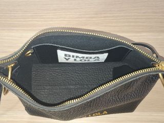 Bolso piel negro Bimba y Lola