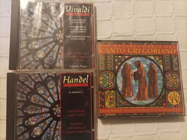 CD música Clásica y gregoriano