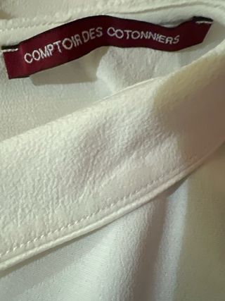 Blusa marfil de Comptoir Des Cotonniers