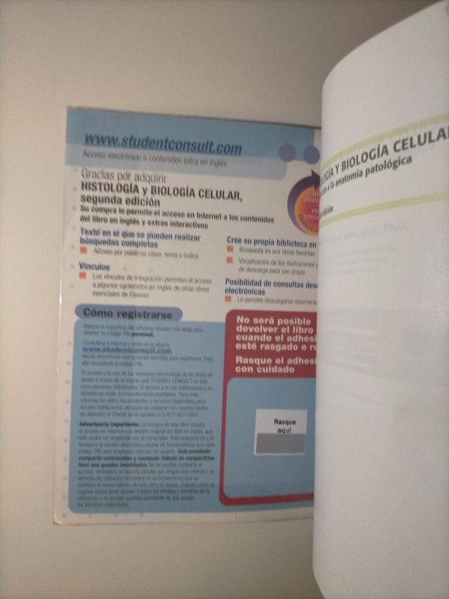 Histología y biología celular