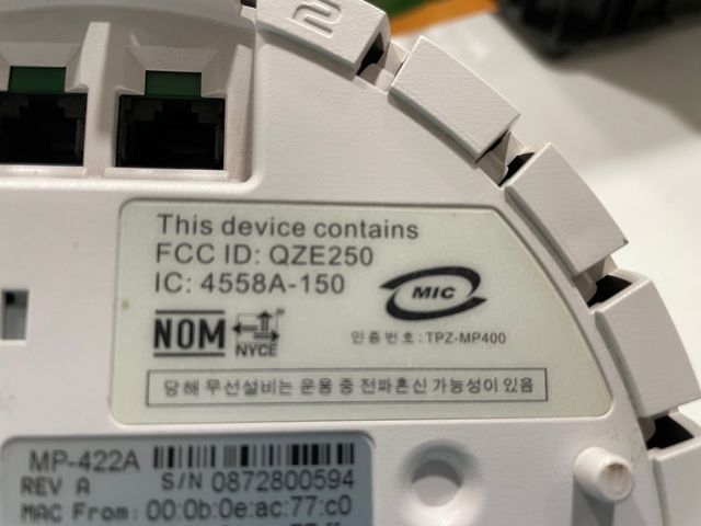 Controlador WAN POE SFP TRAPEZE  Puntos de acceso