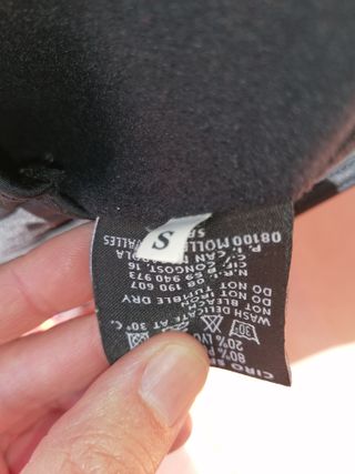 CULOTTE CICLISMO INVIERNO TALLA S