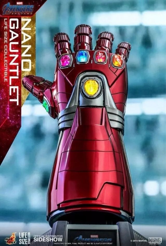 Nano Guantelete Iron Man 1:1 Hot Toys