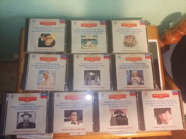 CD Bandas sonoras de Cine