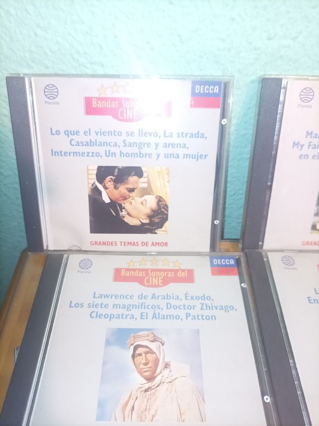 CD Bandas sonoras de Cine