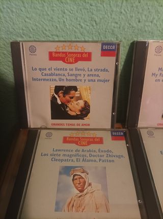 CD Bandas sonoras de Cine