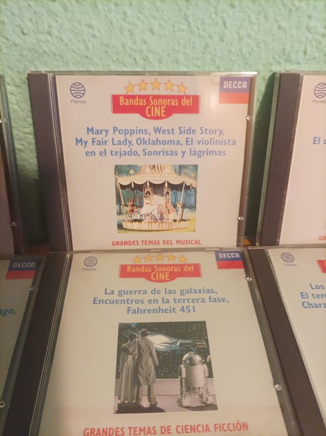 CD Bandas sonoras de Cine