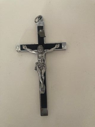 Colgante cruz tipo penitente