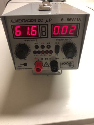 Fuente de alimentacion regulable